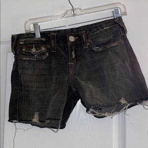 True Religion Cut Offs